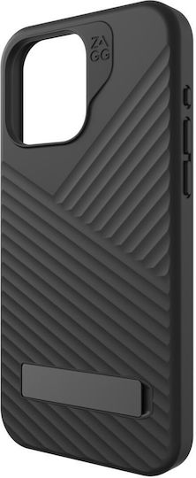 Zagg Umschlag Rückseite Kunststoff Schwarz (iPhone 15 Pro Max)