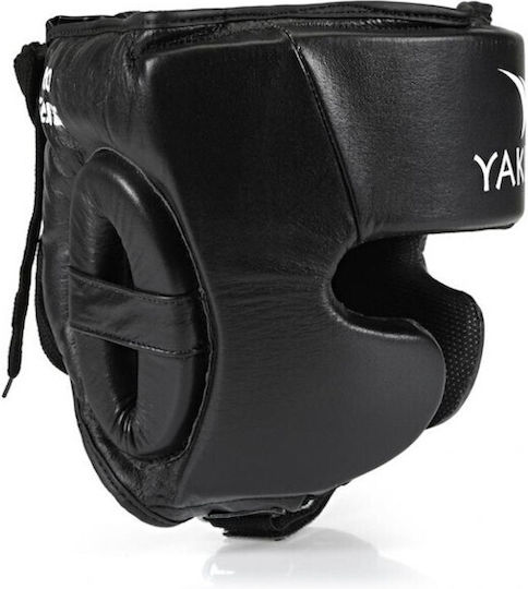 Yakimasport Adult Full Face Boxing Headgear Black