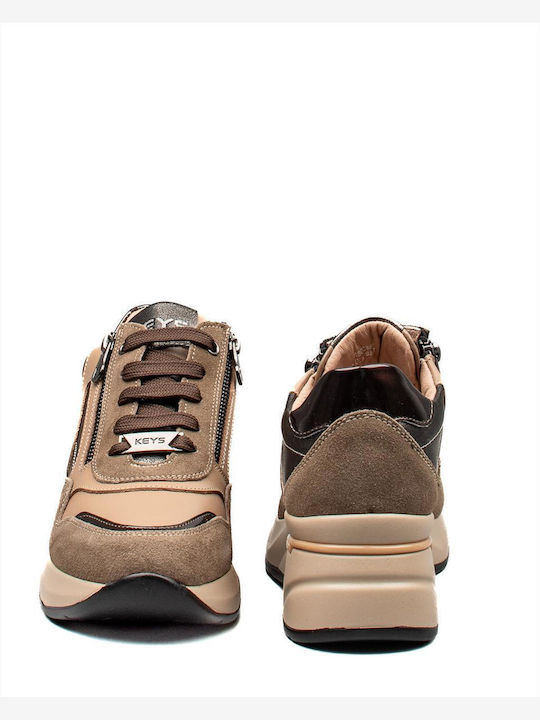 Keys Γυναικεία Sneakers Almond