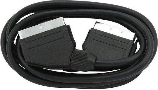 Run & Teng Cable Scart male - Scart male 1.5m Black 82018