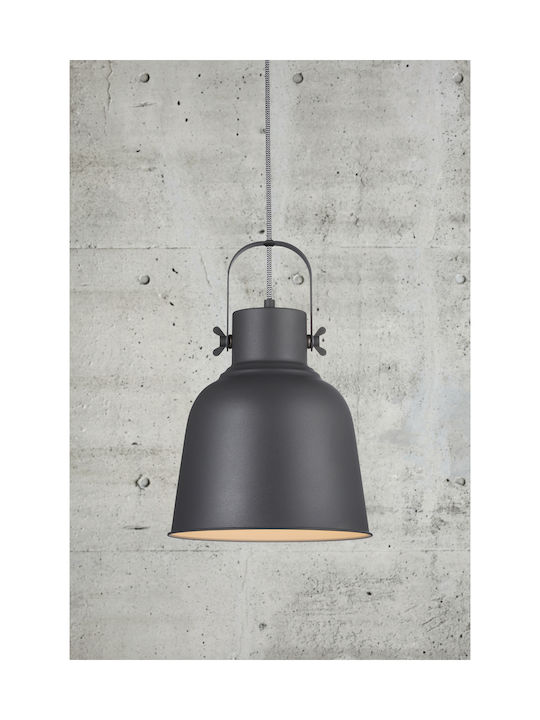 Nordlux Adrian Lustră O singură lumină Bell pentru Soclu E27 Negru