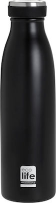 Lifegreen Bottle Thermos Stainless Steel BPA Free Black 500ml