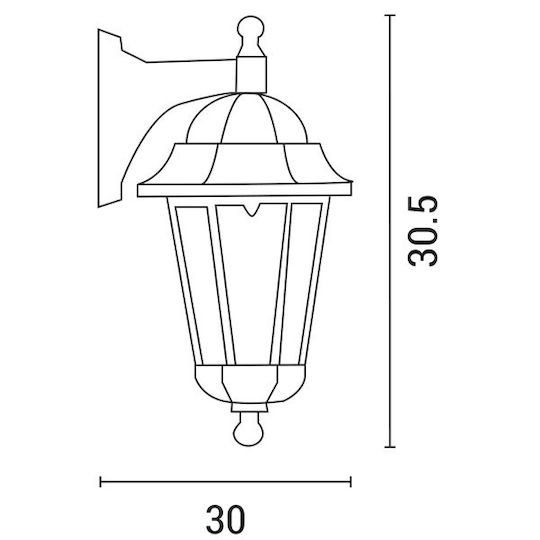 Eurolamp Lattern 30x22x30.5см Eurolamp Lattern 30x22x30.5см