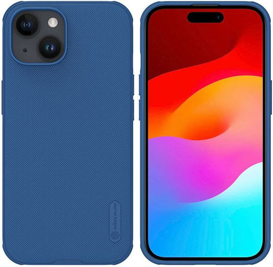 Nillkin Super Frosted Pro Back Cover Σιλικόνης Μπλε (iPhone 15 Plus)