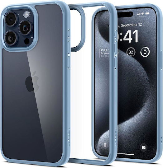 Spigen Ultra Hybrid Back Cover Plastic Sierra Blue (iPhone 15 Pro Max)