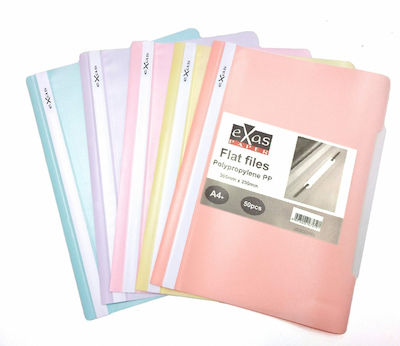 Exas Paper Clipboard with Spring for Paper A4 Purple 1pcs