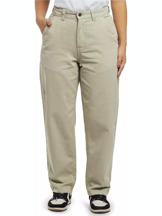 Trousers Chino in Loose Fit Beige