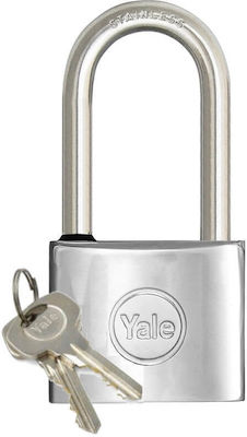 Yale Steel Padlock Lengthened with Key 30mm 1pcs