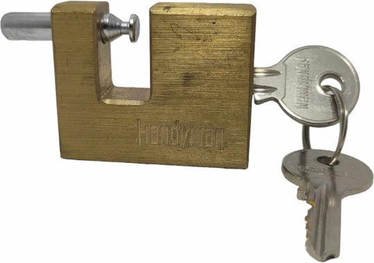 Yale Bronze Padlock Monoblock with Key 50mm 1pcs