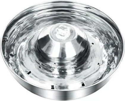 Pet Interest Αυτόματη Ανοξείδωτη Ποτίστρα / Συντριβάνι για Σκύλο & Γάτα 2lt σε Ασημί Χρώμα