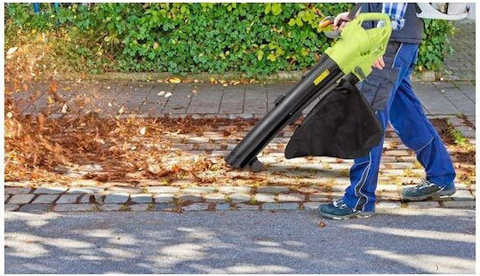 Kinzo Garden Bläser 35lt Laubbläser / Sauger Handheld Elektrisch 3000W mit Maximaler Luftgeschwindigkeit 270km/h