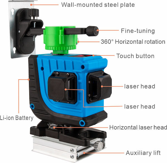 Noyafa Self-leveling Linear Laser Level Green Beam