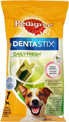 Pedigree Dentastix Daily Fresh Οδοντικό Stick Σκύλου κατά της Κακοσμίας για Μικρόσωμες Φυλές 110gr 7τμχ