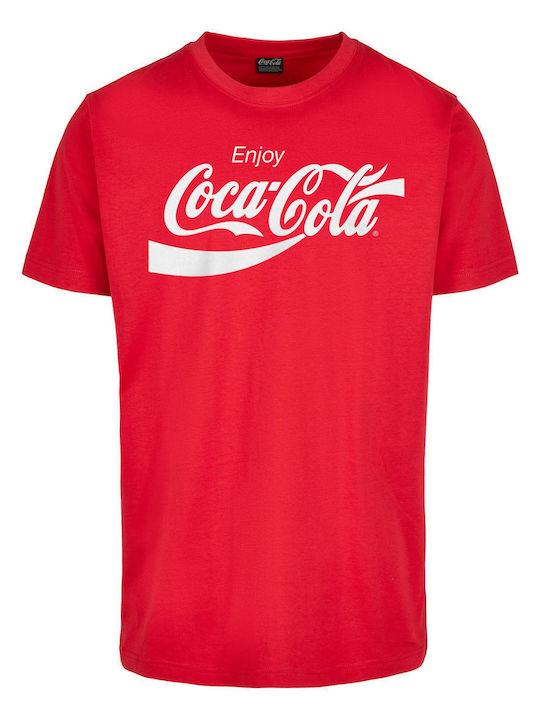 T-shirt Coca Cola σε Κόκκινο χρώμα