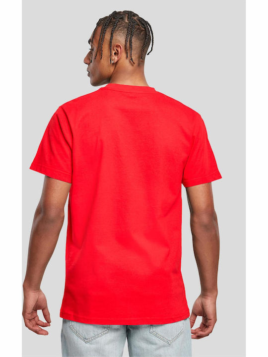 Merchcode Coca Cola T-shirt Κόκκινο Βαμβακερό