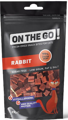 Pet Interest ON GO Cat Snack Treats with Rabbit for Cat 25gr 15914