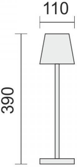 Spot Light Πορτατίφ με Μαύρο Καπέλο και Μαύρη Βάση Spot Light Πορτατίφ με Μαύρο Καπέλο και Μαύρη Βάση