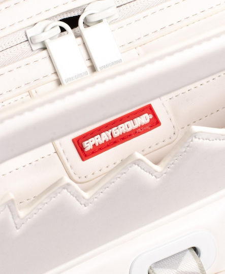 Sprayground Futuretraveler Duffel Σακ Βουαγιάζ Λευκό από Δερματίνη