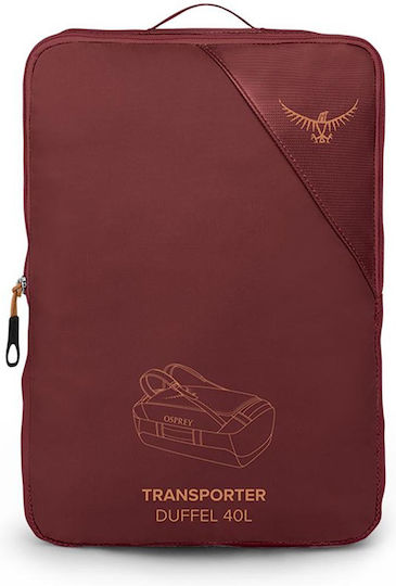 Osprey Transporter 40 Sack Voyage Back 40lt Red Fabric L37xW26xH26cm