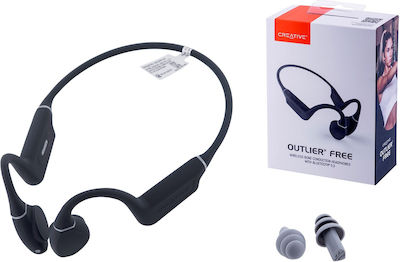 Creative In-ear Bluetooth Handsfree Ακουστικά με Θήκη Φόρτισης Γκρι