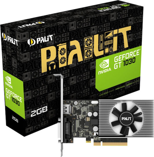 Gainward GeForce GT 1030 2GB GDDR4 Κάρτα Γραφικών