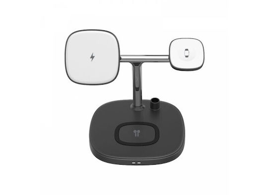 Wiwu Kabelloses Ladegerät (Qi Pad) 15W Schwarzs (M8 Power Air)