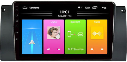 PerVoi Car Audio System 2DIN (Bluetooth/USB/WiFi/GPS/Apple-Carplay/Android-Auto) with Touch Screen 9"