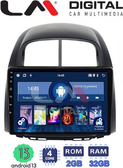 LM Digital Ηχοσύστημα Αυτοκινήτου για Daihatsu Sirion Subaru Justy 2007 > 2009 (Bluetooth/USB/WiFi/GPS) με Οθόνη Αφής 10"