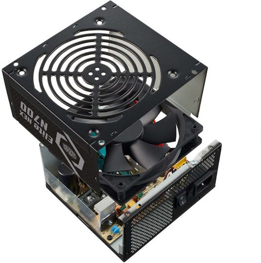 CoolerMaster Elite Nex 700 700W Schwarz Computer-Netzteil Voll verkabelt