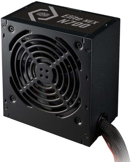 CoolerMaster Elite Nex 700 700W Schwarz Computer-Netzteil Voll verkabelt
