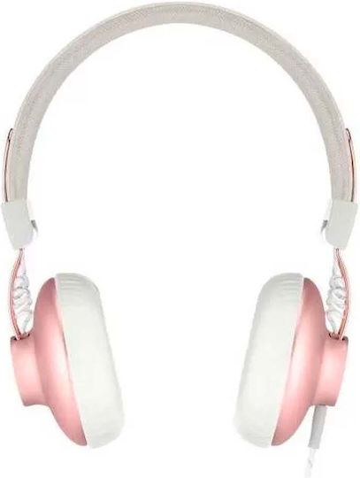 The House Of Marley Positive Vibration 2.0 Wired On Ear Headphones White / Pink