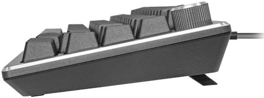 CoolerMaster CK720 Gaming Μηχανικό Πληκτρολόγιο 65% με Kailh Box Red διακόπτες και RGB φωτισμό (Αγγλικό US) Space Grey