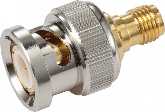 Ultimax V7829 Converter BNC Male to SMA Female Silver 1 Piece