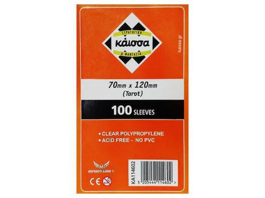 Kaissa Card Sleeves Oversized Size 100τμχ