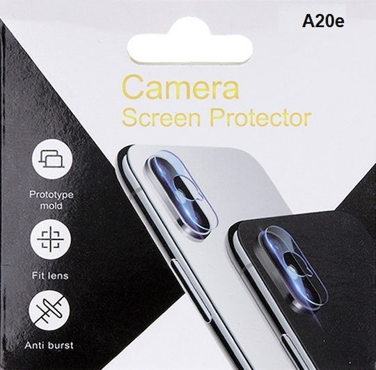 Camera Protection Tempered Glass Black for the Samsung A20E
