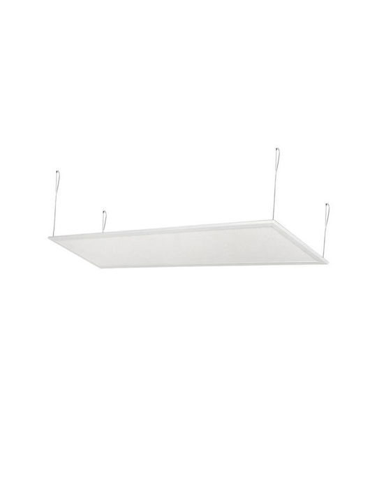 Adeleq Pendant LED Panel 40W with Natural White Light 120x30cm