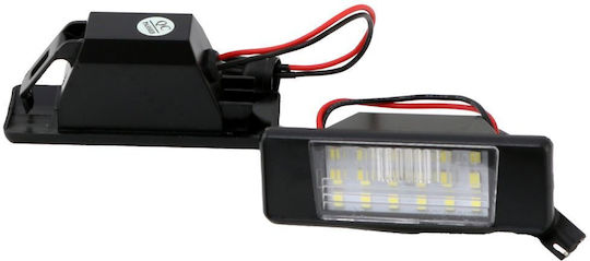 License Plate Lights for Nissan Juke / Qashqai / X-Trail 2pcs