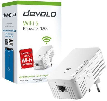 Green Lyca WiFi Extender Dual Band (2.4 & 5GHz) 1200Mbps