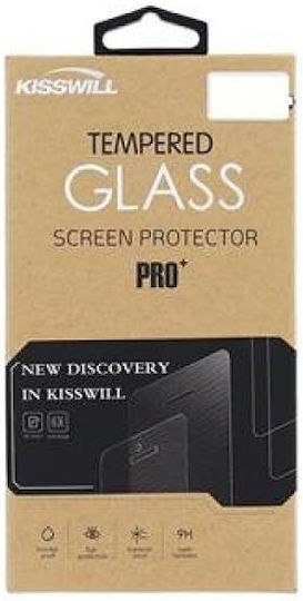 Kisswill Plexiglass 2.5D 0.3mm Tempered Glass for the Amazfit Bip U 1pcs