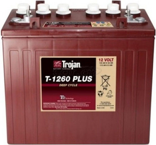 Trojan Baterie Fotovoltaică AGA Tip deschis Ciclu adânc 12V 140Ah (T1260)