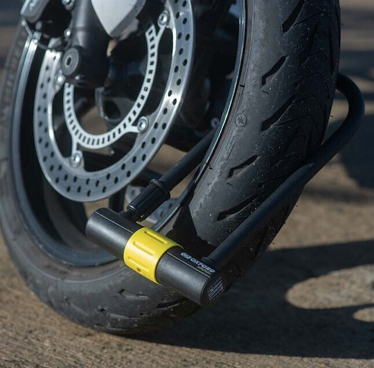 Oxford Motorcycle Shackle Lock in Black