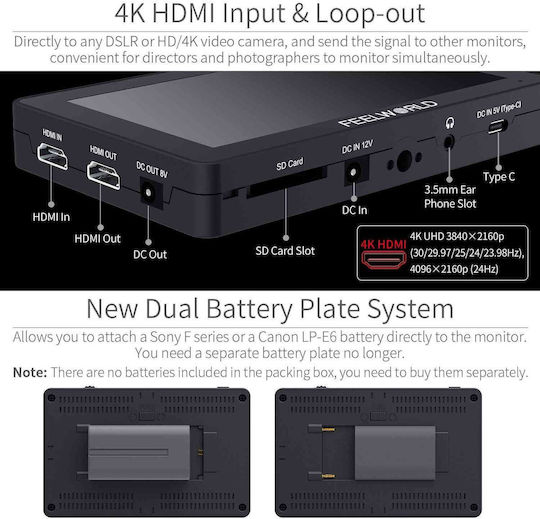 FeelWorld F6 Plus V2 Monitor - Recorder