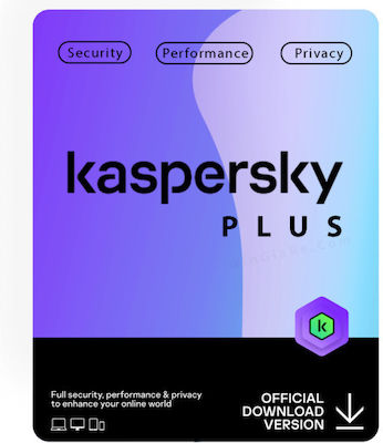 Kaspersky Plus for 1 Device and 2 Years of Use (Electronic License)