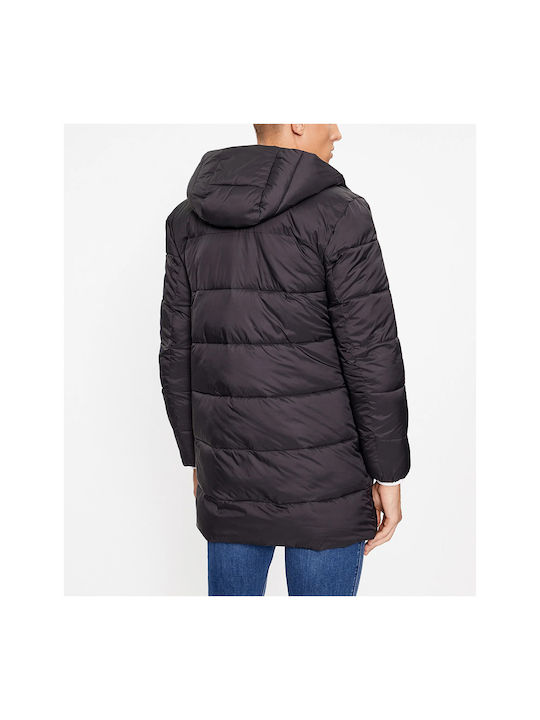 Hugo Boss Herren Winter Jacke Puffer Schwarz