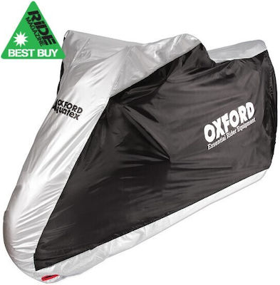 Oxford Waterproof Motorcycle Cover Aquatex Medium L229xW99xH125cm