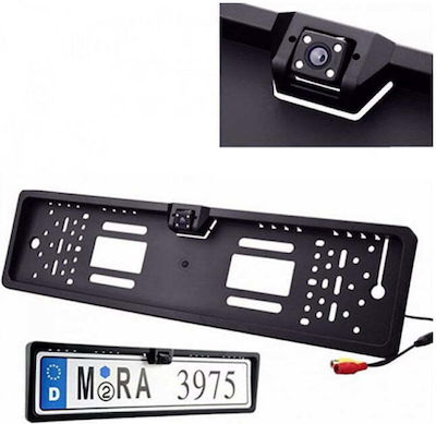 Car Reverse Camera with License Plate Frame and Night Vision for