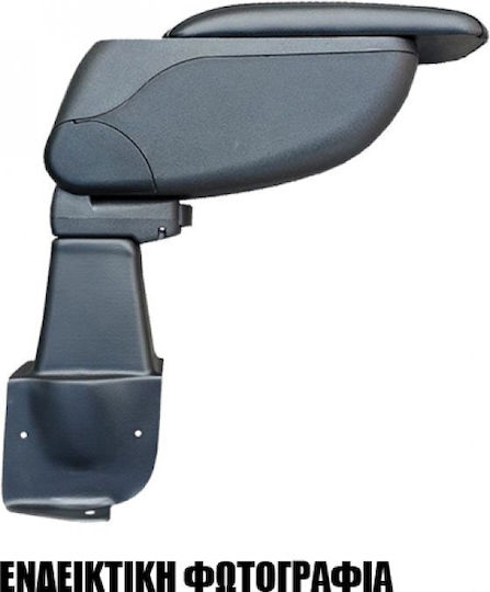 Cik Car Leather Armrest for Seat Leon Seat Leon/Toledo Black