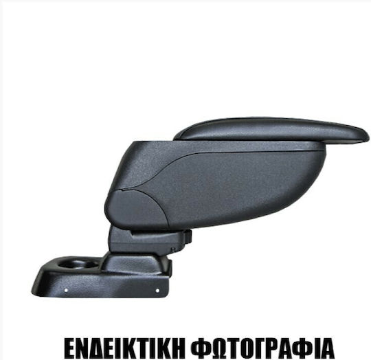 Cik S2 με βάση Τεμπέλης Αυτοκινήτου Δερμάτινος Συμβατός με Alfa Romeo Mito σε Μαύρο Χρώμα