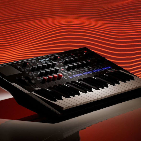 Korg Synthesizer Modwave με 37 Πλήκτρα Τυπικής Αφής με Ακουστικά Μαύρο