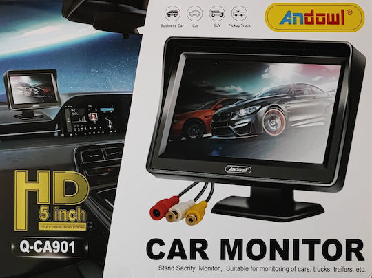 Andowl Qca901 Monitor for CCTV Systems Black Q-CA901